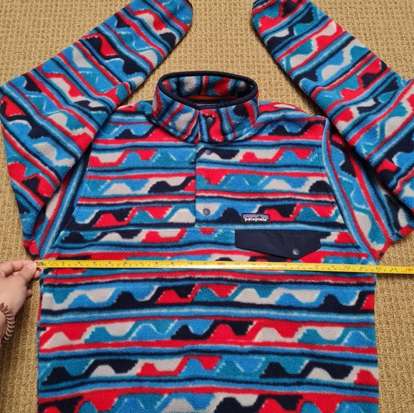 Patagonia Lightweight Synchilla Snap-T Fleece Pullover Delta Navy Blue Men's S - Picture 14 of 16